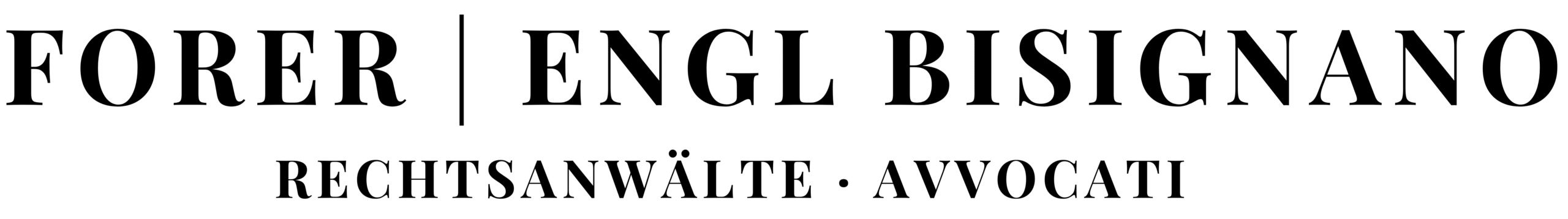 Forer | Engl Bisignano — Rechtsanwälte · Avvocati